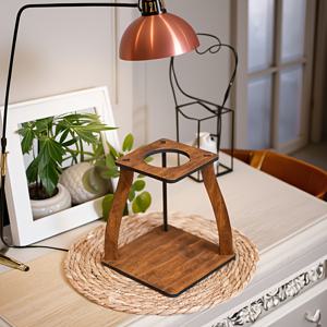 TEMU 수집용 피규어, 간편한 나무 커피 퍼오버 스탠드. 스타일리시한 장식으로도 사용 가능하며 주방 카운터 및 커피 영역을 개선하는 데 도움이 됩니다. 축제 시즌을 위한 사랑스러운 선물입니다.