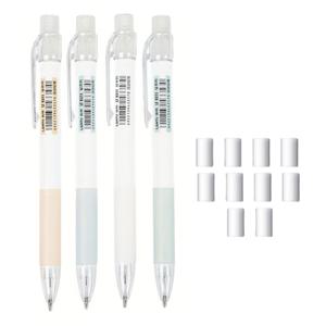 TEMU 기계 연필 세트 - 사무실, 학교, 미술 및 시험에 적합 - 지우개 사용 가능 - 학생, 전문가 및 예술가에게 완벽 - 학용품, 전문가용 필기 및 드로잉 도구