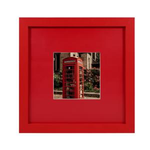 TEMU 컬러풀 벽 및 책상용 사진 프레임 - 10x10cm & 20x30cm 패셔너블 장식 액자, 레드, 그린, 블루, 오렌지 - 졸업 결혼 선물