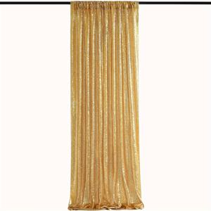 TEMU 반짝이는 시퀸 배경 커튼 2피트 x 8피트 - 파티, 생일 및 결혼식에 적합 | 쉬운 청소 폴리에스터, 막대 주머니 디자인