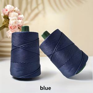 TEMU 2개 세트, 총 500g 라이트 아이스 실키 섬유 원단 실, 여름 썬햇 뜨개질 가방 매트용 속이 빈 광택 있는 두꺼운 실, 폴리에스터, 다양한 색상 선택 가능: 레드, 크리스마스 그린, 딥 핑크, 커피 브라운, 카키, 그레이, 블루, 미술, 공예, 재봉용으로 적합