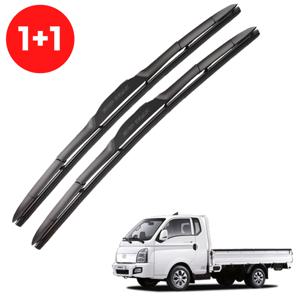 TEMU 1+1 쉽딱 포터2 전차종 더블캡 EV 와이퍼 순정 호환형