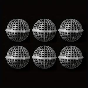 TEMU 6개입 Phalaenopsis 스태고른 마스 식재 볼, 난초 플로팅 볼, 스파그넘 모스 모양 고정 커버, 수경 재배 고정 커버, 모스 볼 조경 장식, 실내/실외 사용, 원예 식재 도구 추가