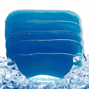 TEMU 수면 중에 뜨겁거나 차가운 사용을 위해 설계된 쿨링 젤 아이 마스크 4개 세트입니다. 투명한 상단 및 하단 가장자리가 특징인 이 다크 젤 필드 마스크는 여름 낮잠, 여행, 비행, 야간 사용에 적합합니다. 남녀 모두에게 적합합니다.