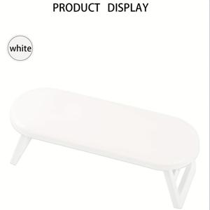 TEMU 미용실 품질 네일 지지 베개 - 접이식 디자인, 핑크/화이트/회색 3가지 색상으로 제공, 인체공학적 쿠션으로 네일 기술자 및 애완동물 미용에 적합 - 다양한 시나리오에서 내구성이 뛰어남, 고품질 소재로 제작