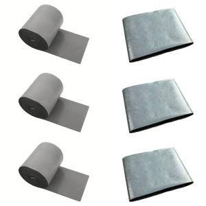 TEMU 폭 3.94/총 길이 236인치, 78.7인치로 나뉘는 3롤 대형 산업용 방수 지붕 테이프/금속 지붕 방수 소재, 금속 표면, 철판 및 지붕 방수용, 금속 지붕 보호, 유연한 소재