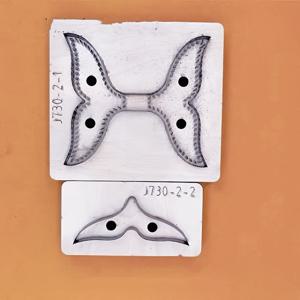 TEMU 고래 꼬리 펜던트 다이컷 몰드 가죽공예용 - 열쇠고리, 가방 참 장식 및 인조가죽 예술 프로젝트를 위한 내구성 있는 공예 도구