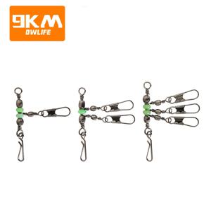 TEMU 9Km 8#10# 밝은 낚시 핀 문어 지그 하드 베이트 커넥터, 낚시 스위블 태클 스냅 태클 스냅용 인터록 스냅 추가