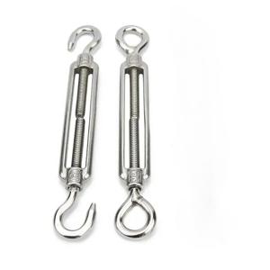 TEMU 2개 스테인리스 스틸 케이블 후크 및 텐션 스크류, M5 사이즈, 녹 방지 및 조절 가능, 야외용, DIY 프로젝트, 정원, 울타리, 텐트 로프, 내구성 있는 와이어 로프 텐셔너, 광택 표면, 스테인리스 스틸 와이어 로프 피팅, 야외 하드웨어,펜스 설치,헤비듀티 후크,세련된 디자인,고품질 금속,녹 방지 소재,코드 조절기,DIY 애호가,캠퍼스