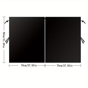 TEMU 투피스 차량 가정 캠핑 RV CAB 파티션 다크 커튼 - 직조 폴리에스터 재질, Fiat Ducato, VW T5 T6, Ford Transit, Sprinter에 적합 - 차량 내부 개인 프라이버시 칸막이