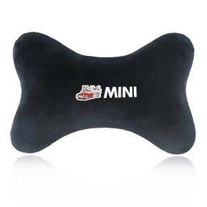 TEMU 미니 쿠퍼 자동차 시트용 통기성 헤드레스트 및 넥 패드. F53, F54, F55, F57, R50, R52, R56, R60, R57 모델에 적합한 부드럽고 편안한 목 지지 패드 | 자동차 헤드레스트 세트 | 자동차 헤드레스트 | 휴식용 베개 | 패셔너블한 자동차 인테리어