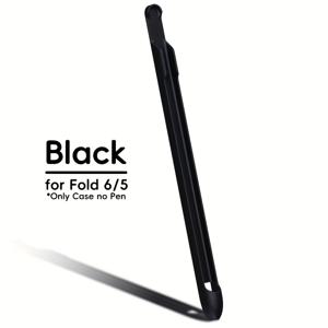 TEMU 갤럭시 폴드6 펜 홀더 케이스 (1개, 전용 케이스) - 스마트폰 뒷면 접착식 스페셜 슬롯, S펜 정리함