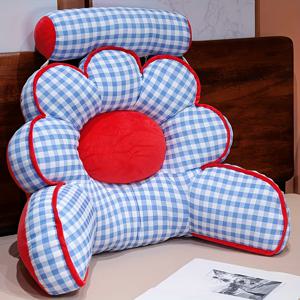 TEMU 패브릭 커버 & 부드러운 충전재 베드 쿠션 - 중간 단단함의 마사지 지지대, 소파, 사무실 의자용 - 손세탁 가능한 전신 쿠션