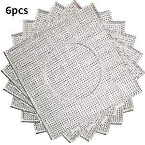 TEMU 6피스 대형 투명 2.6mm 멜팅 비즈 매트, 트레이 및 보드 세트, DIY 비즈 공예용 플라스틱 주얼리 만들기 도구, 수공예 프로젝트 재료 키트