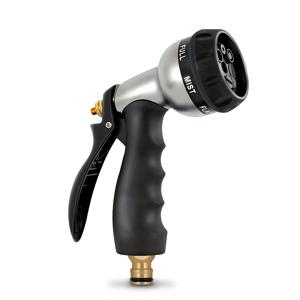 TEMU 정원용 수총, 가정용 세차 및 화분 물주기 도구, 정원 호스, 호스파이프, 원예용 샤워기, 물주기 스프링클러 노즐, 물분사 세트