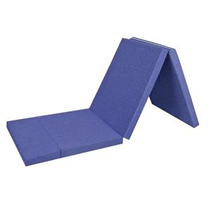 TEMU 접이식 차량용 매트리스, 4단 디자인, 휴대 간편, 트렁크 및 뒷좌석에 적합, 캠핑, 여행, RV, 두꺼운 칸막이, 캠핑카용 가정용 침구