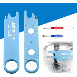 TEMU 1 잭 3-in-1 재봉틀 바늘 실꿰기 | 2개의 솔기 리퍼가 있는 빠른 실꿰기 도구, 재봉 용품