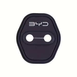 TEMU BYD 차량용 도어락 실리콘 보호 커버 4개 세트, 방수, 충격 흡수, 무소음 디자인, BYD 모든 모델 호환