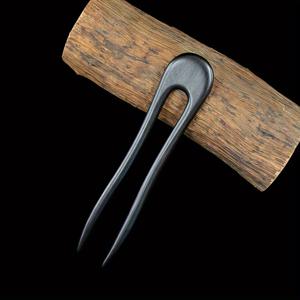 TEMU 심플 U자형 흑단 나무 머리핀, 고풍스러운 머리핀, 번 액세서리, 민족 스타일 헤어 장식, 우아한 기질 U자형 머리핀, 고급 고풍스러운 번 머리핀, 새로운 여성용 머리핀