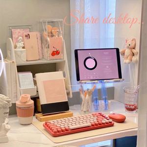 TEMU 180도 업그레이드 대형 접이식 아크릴 투명 아이패드 태블릿 홀더 독서대