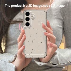 TEMU 휴대폰 케이스 - 삼성 갤럭시 A02 A03S A04 A05S A06 A13 A14 A15 A16 5G A21S A22 A23 A24 A25 A26 A32 A34 A35 A36 A50 A52 A53 A54 A55 A56 A73 S21 울트라 S22 플러스 S23+ S24 FE S25 만화 투명 낙하 방지 풀커버 TPU 폰 케이스