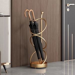 TEMU 고급 대용량 우산 스탠드 | 가정 및 상업용 메탈 바닥 수납 랙, 물이 묻어남, 긴 손잡이 우산에 적합