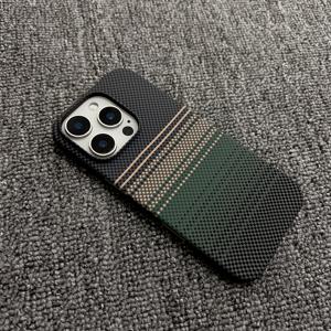 TEMU 아이폰 17 16 15 14 프로 맥스 16플러스 호환 케블라 텍스처 갈프팩 카본 파이버 매트 방열 자석 흡착 무선 충전 폰 보호 케이스