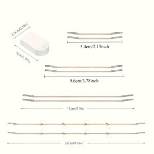 TEMU 조절 가능한 스트랩이 있는 28개입 V-페이스 리프팅 테이프 세트 - 눈에 띄지 않는 재사용 가능한 얼굴 윤곽 패치로 정교한 외모 연출, 무취
