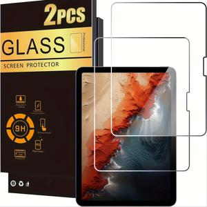 TEMU 아이패드 에어 13인치 M3 2025 및 M2 2024 (7세대/6세대), 아이패드 프로 13인치 M4 (7세대) 호환용 강화유리 필름 보호필름 2개입 세트 / 애플펜슬 호환 / 케이스 친화적