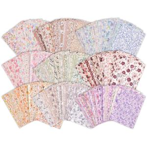 TEMU 180매 빈티지 플로럴 스크랩북 용지, 9가지 테마와 심플한 꽃무늬 패턴, 장식 공예, 프로젝트, 불렛 저널, 정크 저널, 콜라주, 카드 만들기, 공예 애호가를 위한 선물로 완벽