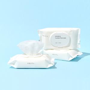 TEMU [10개] 비데 물티슈 60매 x 10EA