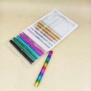 TEMU 12개 핫 포일 롤 키트, 12색상 호환 가능한 전사 포일 필름, 핫 포일 시스템용, 종이 홀로그래픽 열전사 공예 포일, 수제 카드, 스크랩북, DIY 또는 혼합 미디어 프로젝트용 - Alinacutle