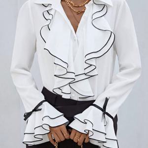 TEMU 국내 제작 프렌치 스타일 셔츠