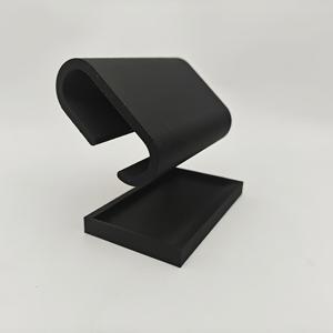 TEMU 듀얼 워치 & 쥬얼리 디스플레이 스탠드 - 브러시드 테이블탑 정리대, 다기능 시계 홀더 & 목걸이/반지 홀더, 남녀 공용 플라스틱 시계 거치대, 사무실, 소매점, 쥬얼리 박스 액세서리