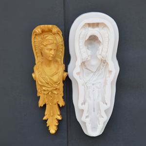 TEMU 유니크한 바로크 스타일 실리콘 몰드, 레진 프로젝트, 장식 및 젤리 몰드에 적합, 레진용으로 디자인됨 - 장식 엠보싱 도구, 클레이 및 석고 공예용 실리콘 몰드