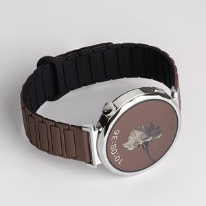 TEMU 1개 남녀공용 부드럽고 통기성 좋은 실리콘 자석 시계 밴드 - 퀵 릴리스 스포츠 스트랩 18mm/20mm/22mm, 스마트워치용 조절 가능한 블랙 고무 손목밴드