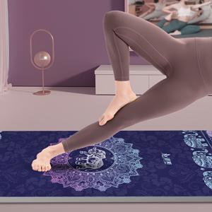 TEMU 프린팅 TPE 요가 매트, 1개, 68cm X 183cm X 8mm