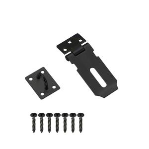 TEMU 1개 내구성 304 스테인리스 스틸 안전 걸쇠 (설치용 나사 포함), 3인치 안전 도어 캐치, 금속 자물쇠용 힌지 잠금장치, 문, 캐비닛, 상자에 적합 - SUS 304 금속 제작