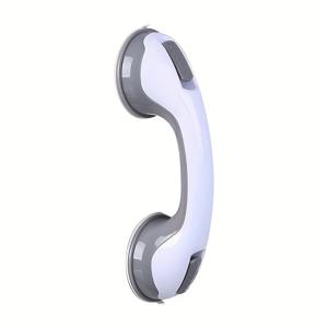 TEMU 간편 설치 흡착식 욕실 그랩 바 - 미끄럼 방지 안전 손잡이, 드릴링 필요 없음, 욕실 안전용, 샤워기, 욕조, 변기 적합