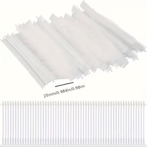 TEMU 5000개 25mm 브랜드 품질 의류 라벨 후크 펜던트 풀 스탠다드 가격표 건 가격표 접착제 바늘 건 바늘 I자형 두꺼운 접착제 바늘