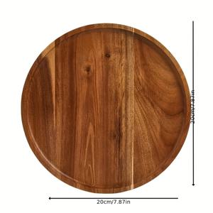 TEMU 정교한 대형 및 소형 원형, 사각 나무 트레이. 호텔 티 트레이, 티 세트 트레이, 바 장식 트레이, 과일 트레이, 케이크 트레이, 스낵 트레이, 디스플레이 트레이, 커피 트레이, 서양 요리 서빙 트레이로 사용됩니다.