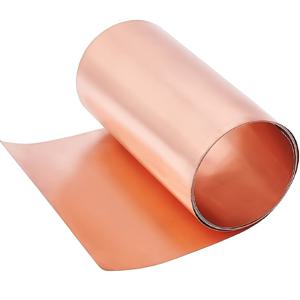 TEMU 1pc 구리 코일 방수 황동 시트 구리 호일 라이트 핑크색 구리 시트 기계 가공 금형 제작 절단 정밀도에 적합 - 39x4 인치