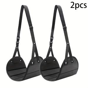 TEMU 1/2개 비행기 걸이 | 휴대용, 간편, 가벼움, 여행용 조절 가능, 비행기, 사무실, 야외 차량, 발렌타인데이, 커플데이 선물, 로즈 레드, 폴리에스터