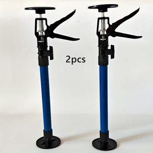 TEMU 조절 가능한 캐비닛 지지대, 2개 세트, 텔레스코픽 -116.14인치, 360° 회전 및 미끄럼 방지 베이스 - 벽걸이용 수동 조립 도구