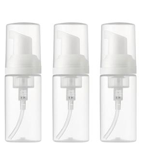 TEMU 3개 리필형 폼 비누 디스펜서 병 - 1.69/3.38/5.07 온스, 전기 불필요, 손세정기, 샴푸, 속눈썹 클렌저에 적합, 투명 플라스틱 재질, 펌프 포함 - 휴대용, 내구성, 저자극, 여행에 적합