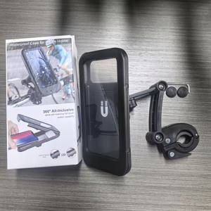 TEMU 방수 자전거 및 휴대폰 홀더 | ABS 자석식 텔레스코픽 디자인 | 전동 스쿠터 내비게이션 마운트 | 터치스크린 호환 화면 보호 | 충격 흡수 조절 가능 볼 헤드 | 야외 사이클링 방수 액세서리