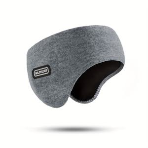 TEMU 1개 신상 심플 겨울용 따뜻한 귀마개 남녀공용-헤어밴드 다기능 방풍 이중층 야외 스포츠 사이클링 러닝 올인원 귀 보호대 두꺼운 보온 야외 스포츠 피트니스 사이클링 러닝 차양, 추운 날씨용 장비,보호 스타일, 겨울 의류,두꺼운 소재,스포츠 헤드웨어,겨울 운동선수들