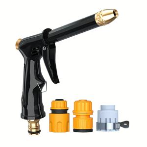 TEMU 세척력을 강화하기 위해 설계된 휴대용 고압 물총 4개 세트입니다. 미끄럼 방지 핸들이 있으며, 내구성이 뛰어난 플라스틱으로 제작되었으며, 유연하고 사용자 친화적입니다. 배터리가 없는 세척 및 정원 물주기에 적합합니다.