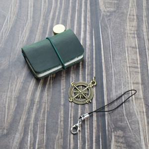 TEMU 귀여운 작은 노트북 소가죽 커버 여행 스케치북 속기 책 걸쇠 루프와 작은 것들의 팬을위한 교수형 펜던트 미니어처 아트웍