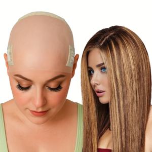 TEMU 레이스-맥스 여성 및 남성용 헤어 그립 캡 - 미끄럼 방지 조절 가능한 헤드밴드, 레이스 프론트 가발용 안전한 고정 HD 레이스 캡, 재사용 가능 원사이즈, 다용도 헤어피스, 슬릭 헤어피스, 튼튼한 착용감